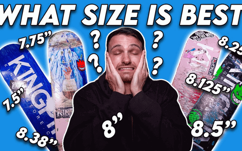 how to pick the right skateboard size