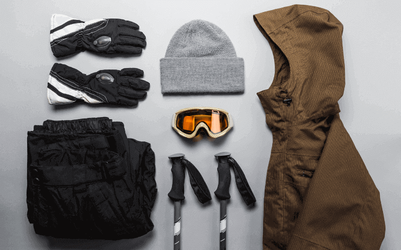types of clothing to wear under a snowboarding jacket