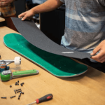 Grip Tape On A Skateboard