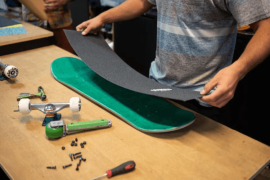 Grip Tape On A Skateboard