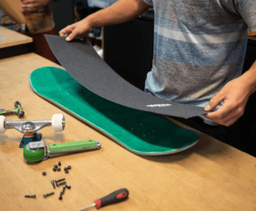 Grip Tape On A Skateboard