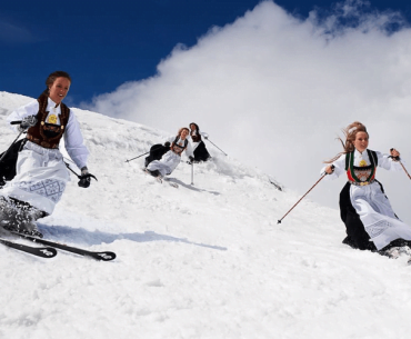 Skiing Without Goggles