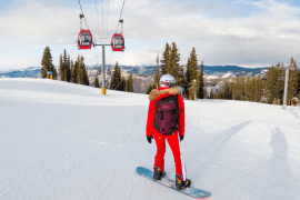 Snowboarding In Aspen