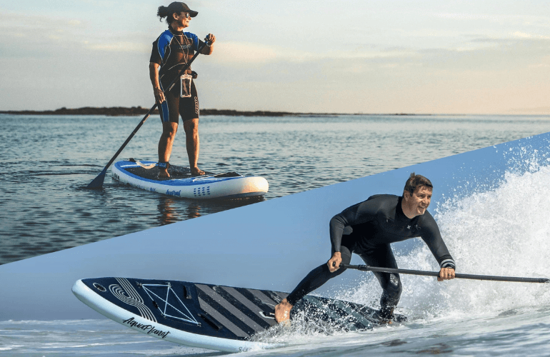 Surfboard Vs Paddleboard
